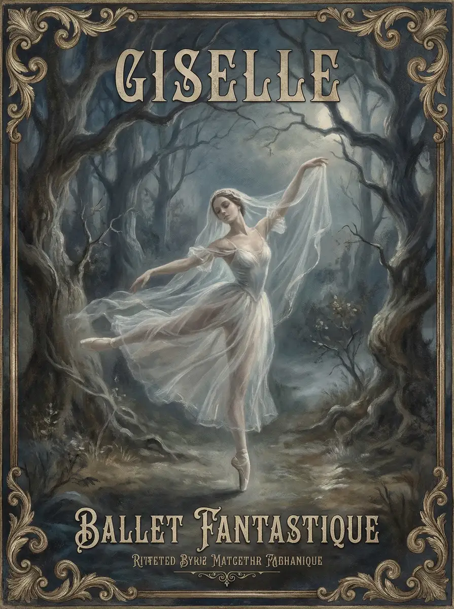 吉赛尔芭蕾舞剧海报 - 尤物视频